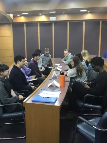 students abroad in Seoul, South Korea for spring break 2019