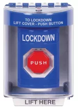 Card Access Lock Down Button