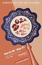 2022 Annual Juried Student Art Show Poster