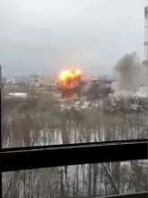 Explosion from apartment