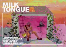 Milk Tongue Postcard