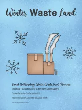 Winter Waste Land Poster