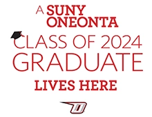 A SUNY Oneonta Class of 2024 Gradaute Lives Here