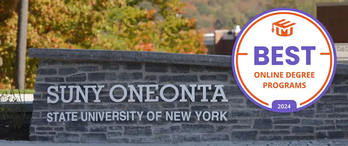 SUNY Oneonta is ranked #2 in the nation on EduMed.org's 2023-24 list of Best Online Nutrition Master's Degrees. 