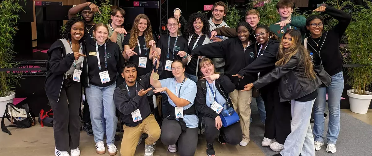 The SUNY Oneonta / Hartwick College iGEM Team earn a Gold Medal at the 2024 Grand Jamboree in Paris, France