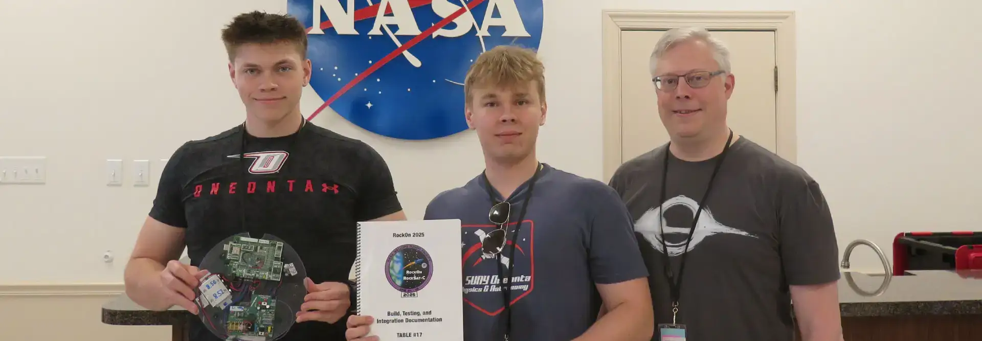 Physics Students Launch Rocket at NASA Facility