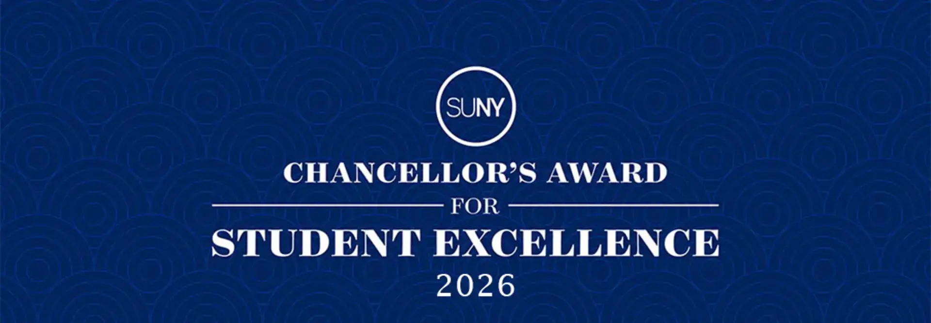 SUNY Chancellor's Award for Student Excellence