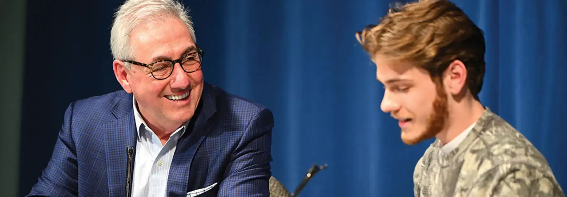 Sal Pal Visit with WIRE-TV