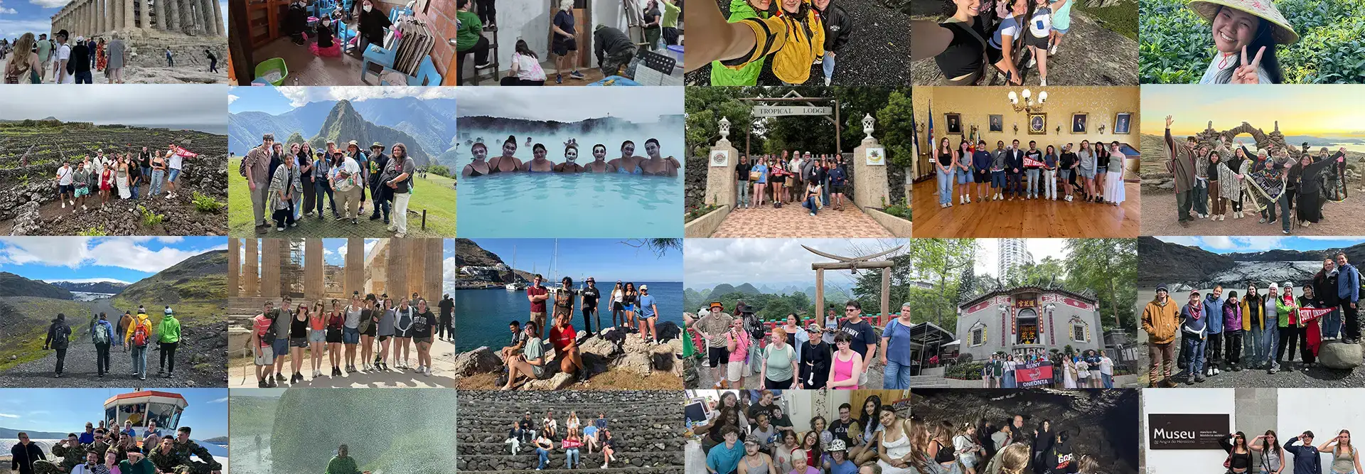 Faculty Lead Summer Trips 20260 Collage