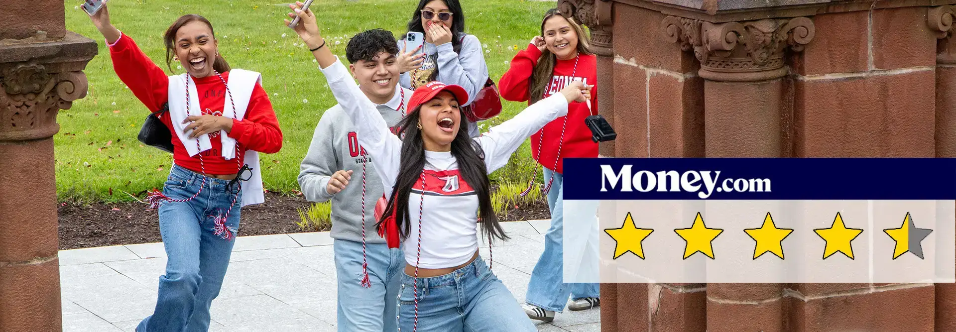 Money.com 4.5 stars Pass Through the Pillars Banner