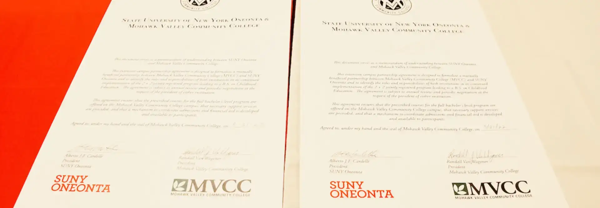 MVCC And SUNY Oneonta