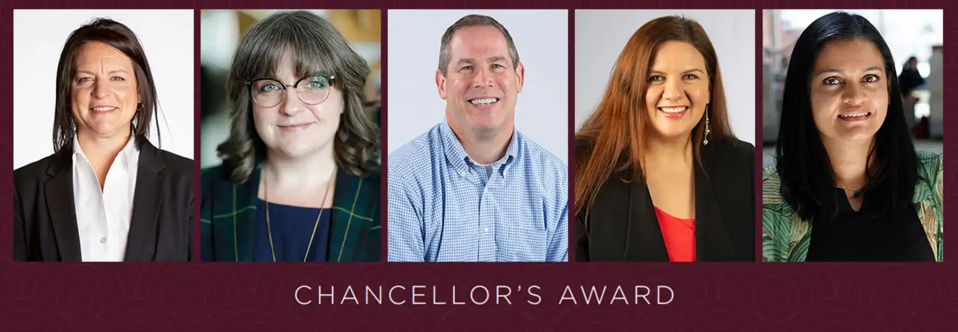 Five Faculty Receive 2022 Chancellor’s Award for Excellence
