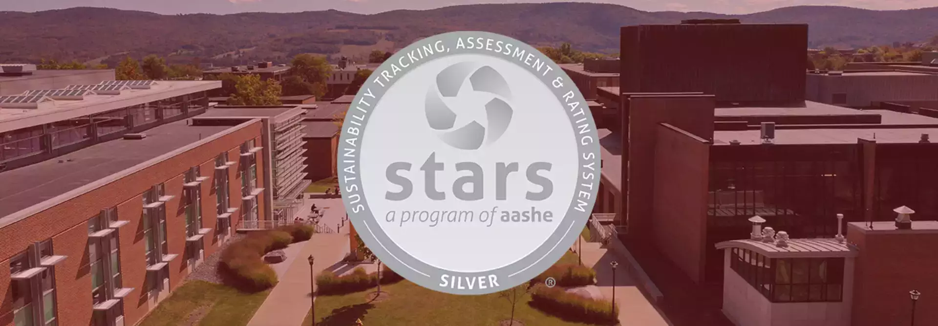 Campus Earns Silver Rating for Sustainability
