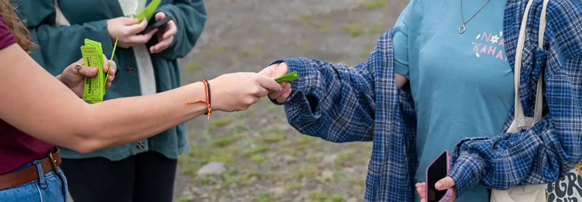 Monthly Table at Farmers Market