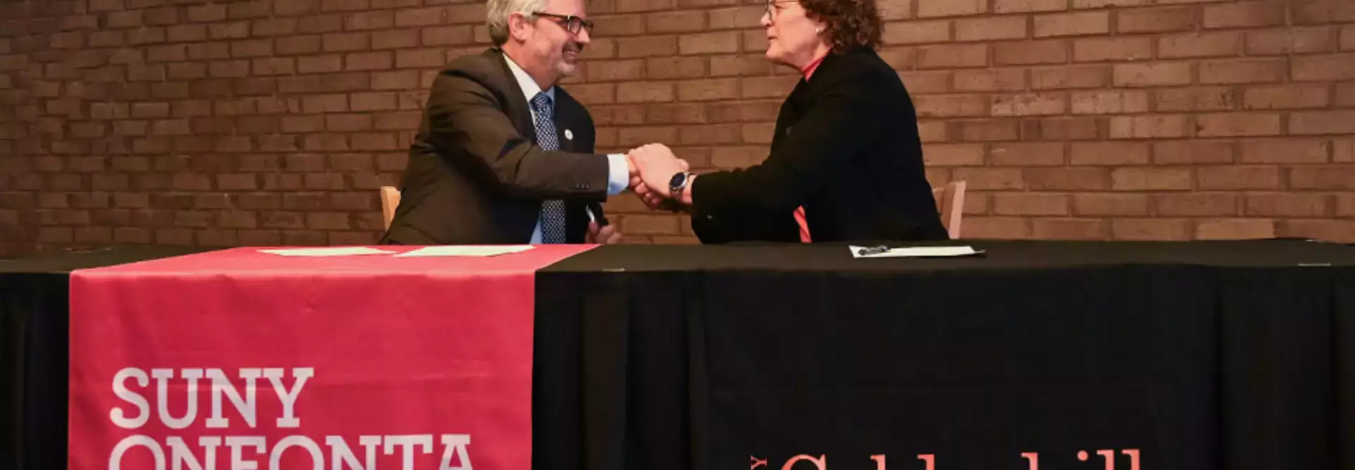 President of SUNY Oneonta and President of SUNY Cobleskill