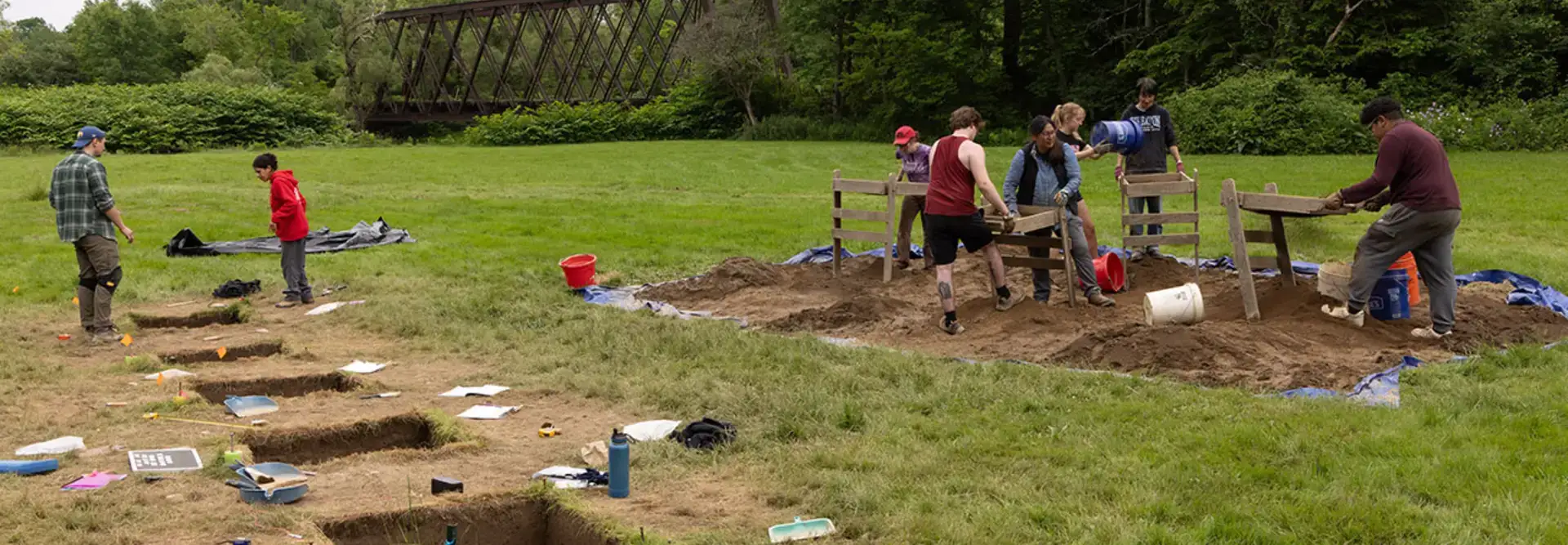 Archaeological Field School 2024 at Pine Lake