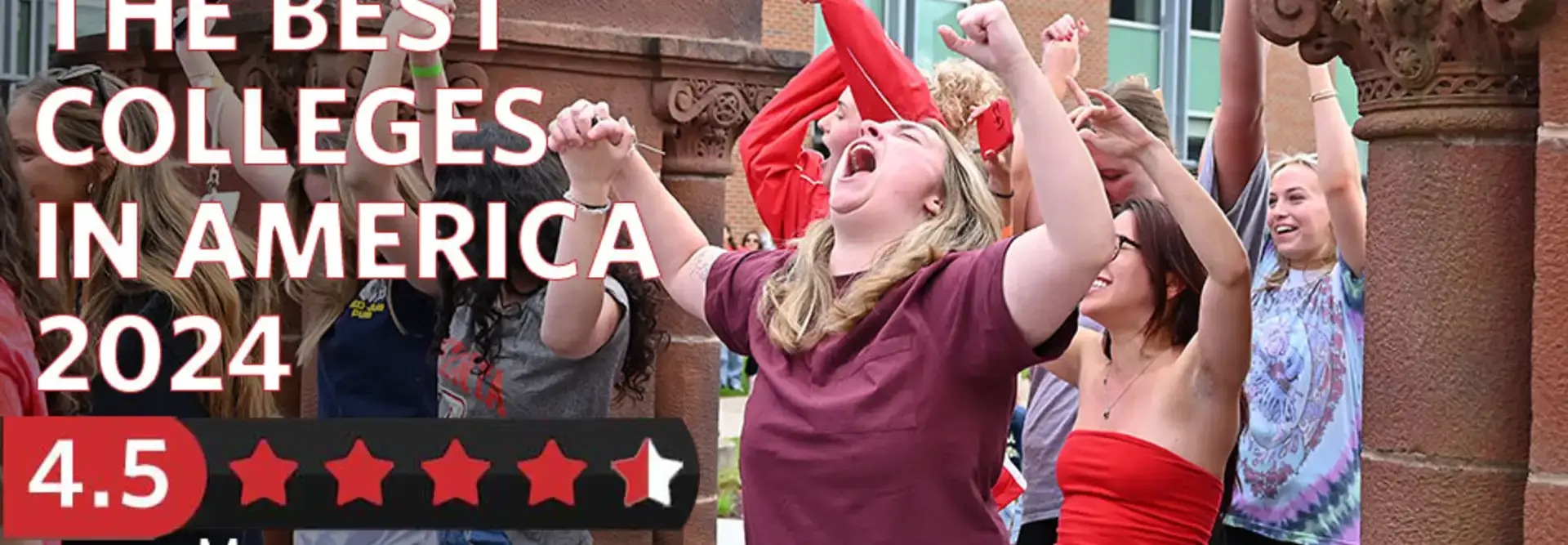 Money.com “Best Colleges in America” 4.5 Stars