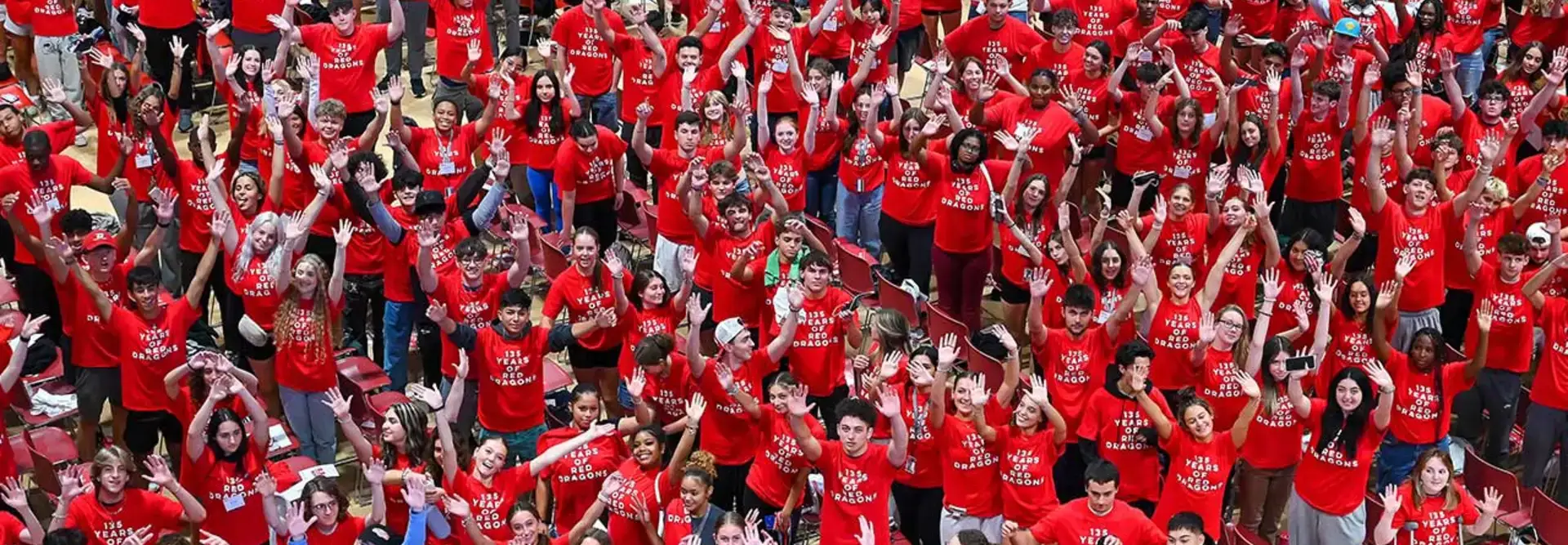Campus Welcomes New Red Dragons