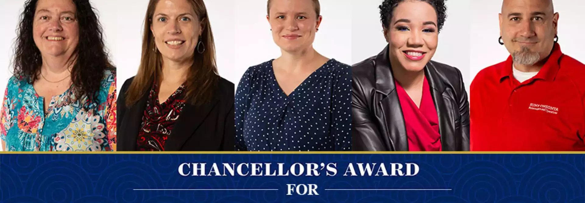 Five Employees Earn 2025 Chancellor’s Award