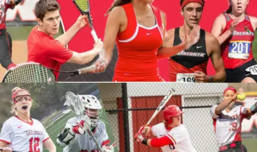 Spring sports collage