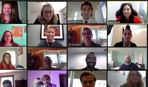 Campus to Careers Zoom screen