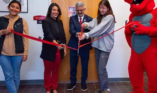 Unveiling of the Red Dragon Food Pantry