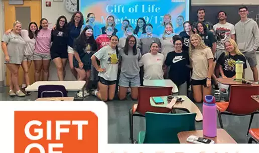 Gift of Life Club Helps Save Lives, One Swab at a Time
