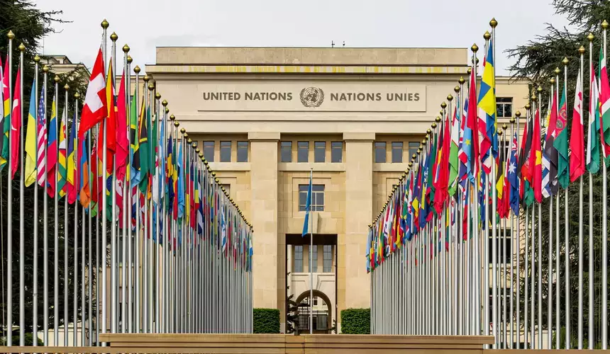 United Nations Photo Nations Unies building