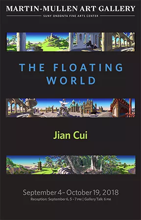"The Floating World" exhibition poster