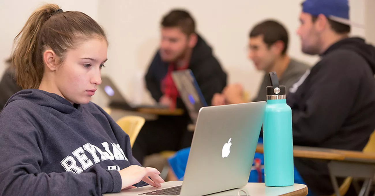 Students in Class on Latops