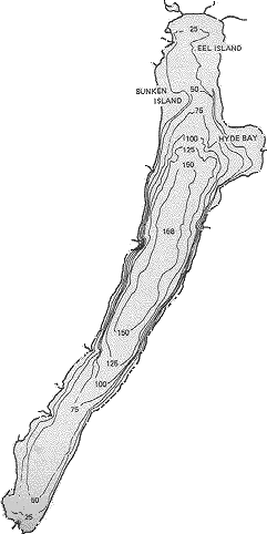 Otsego Lake Topo Map