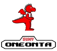 Red Running and SUNY Oneonta SEGA Logo