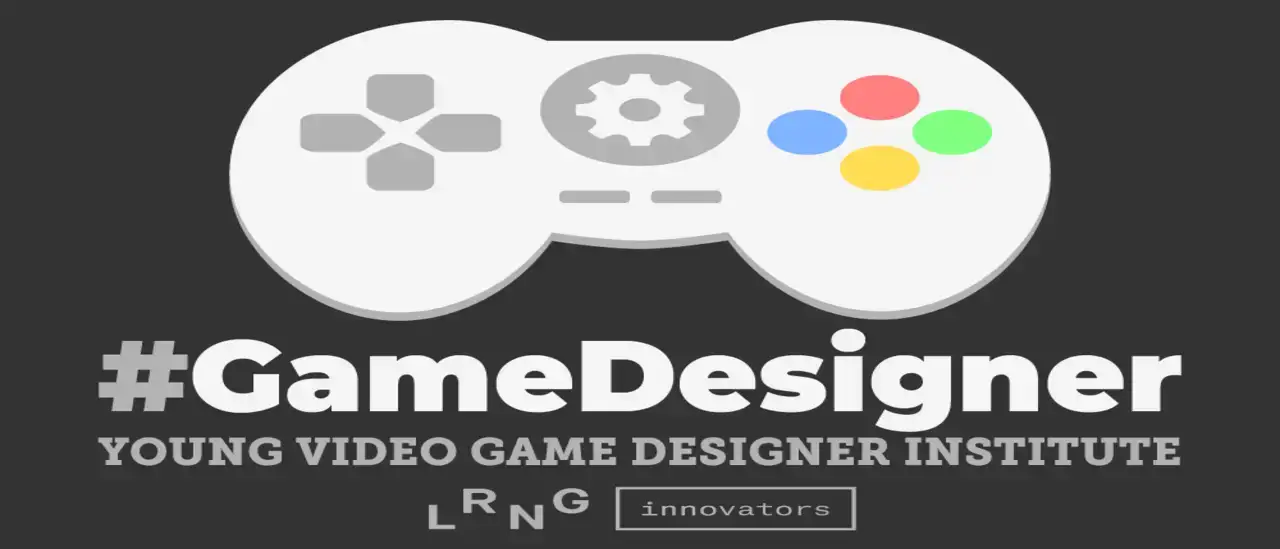 Video Game Designer Institute logo with video game controller