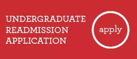 Undergraduate Readmission Application