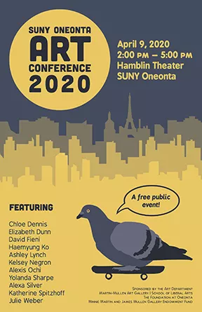 SUNY ART CONFERENCE 2020 POSTER
