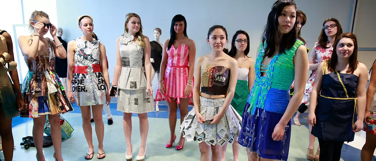 Student couture makes national splash from Iowa runway