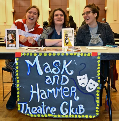 Join the Mask & Hammer club.