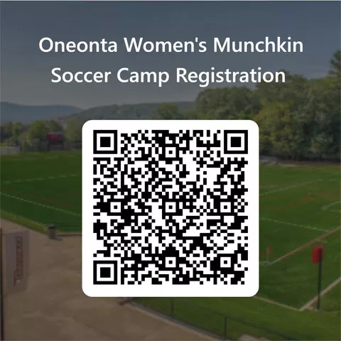 Scan the QR code to register for the Women's Soccer Camp
