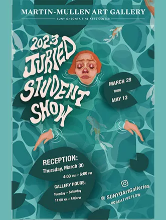 2023 Annual Juried Art Show Poster