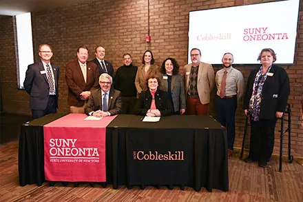 Oneonta and Cobleskill Agreement