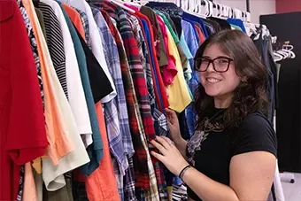 Student at Thrift Shop