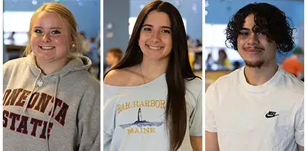 Sophia de Jong, Gianna Forte and Christian Bravo