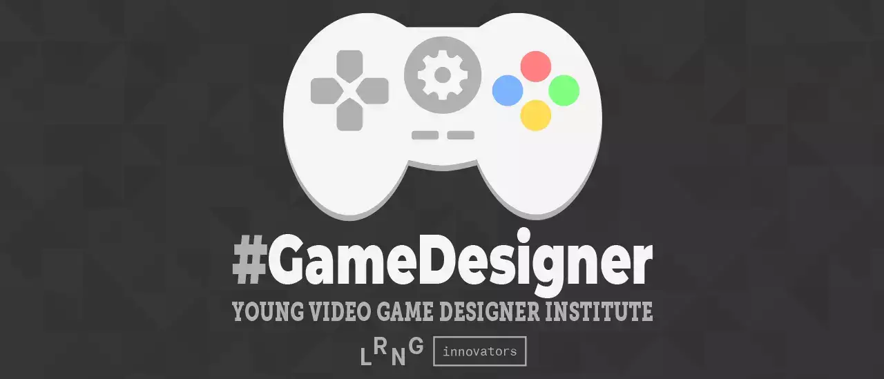 institute logo with video game controller