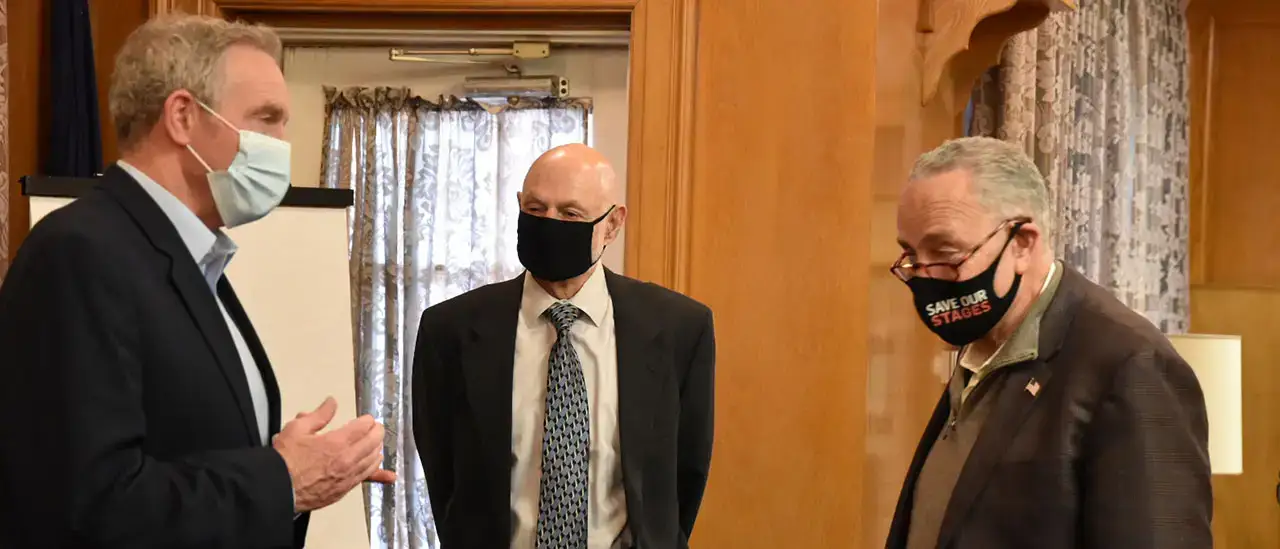 Sen. Charles Schumer meets with college and local officials