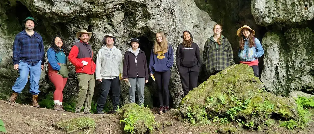 Field Entomology students