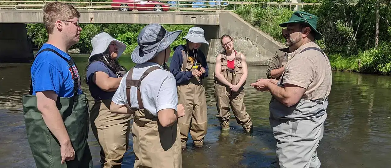 Field Entomology students