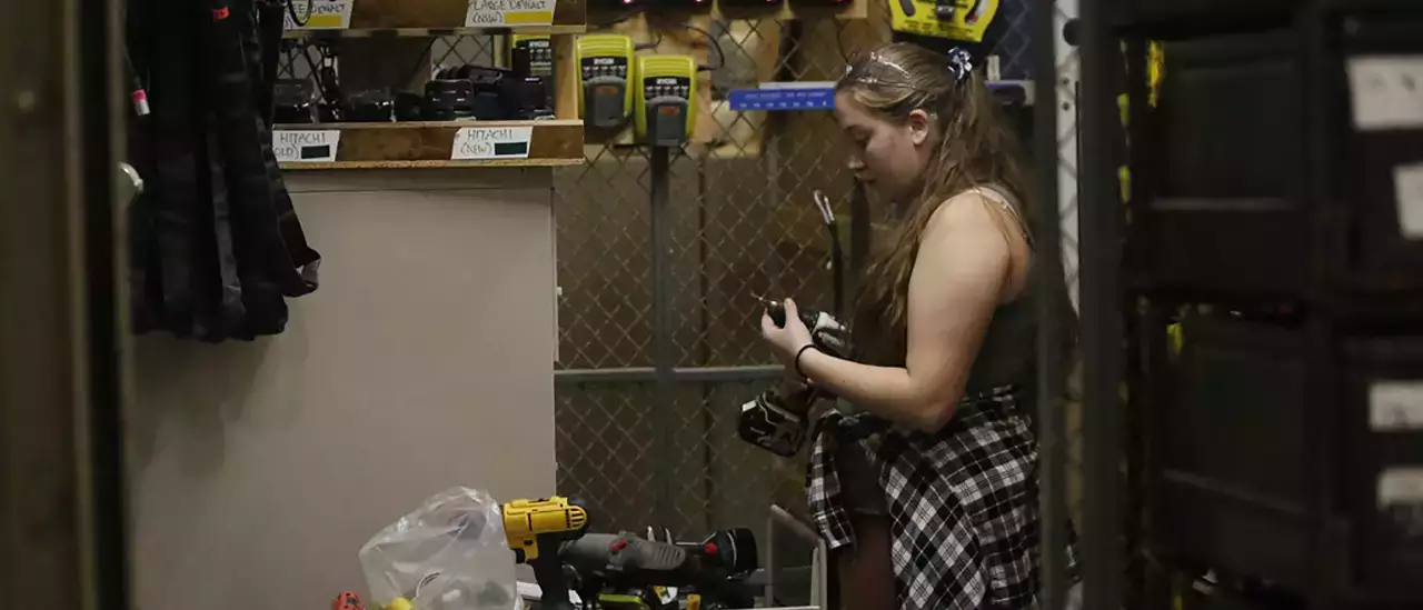 Stage craft class