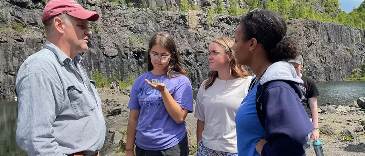 Dr. Keith Brunstad leading GEOFYRST August 2022