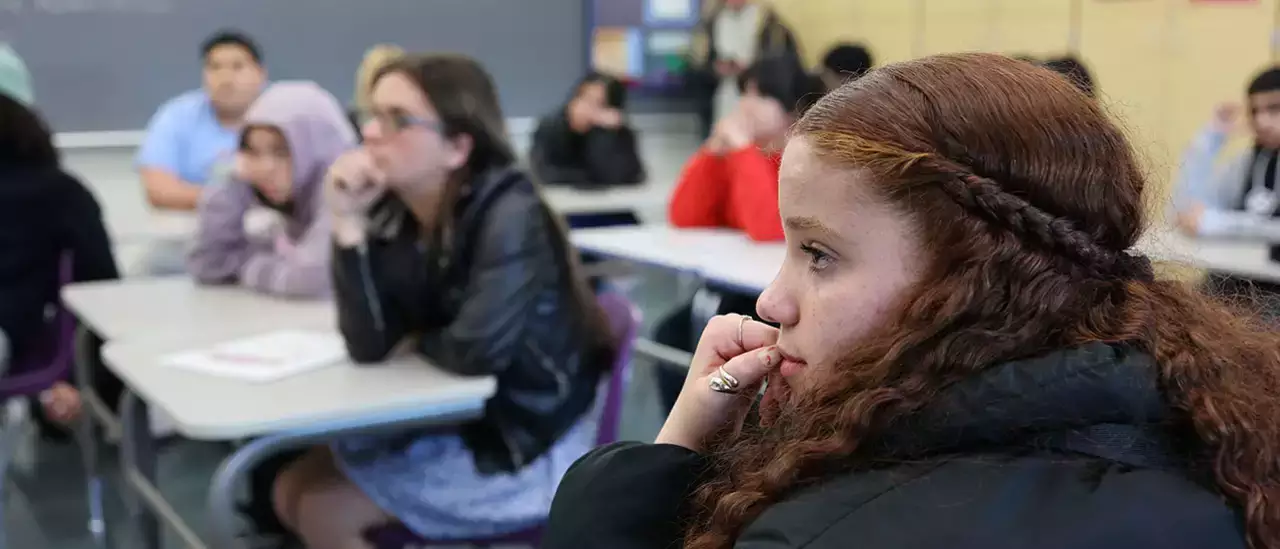 College in High School Students Visit Campus