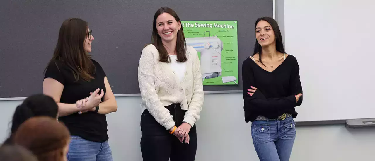 College in High School Students Visit Campus